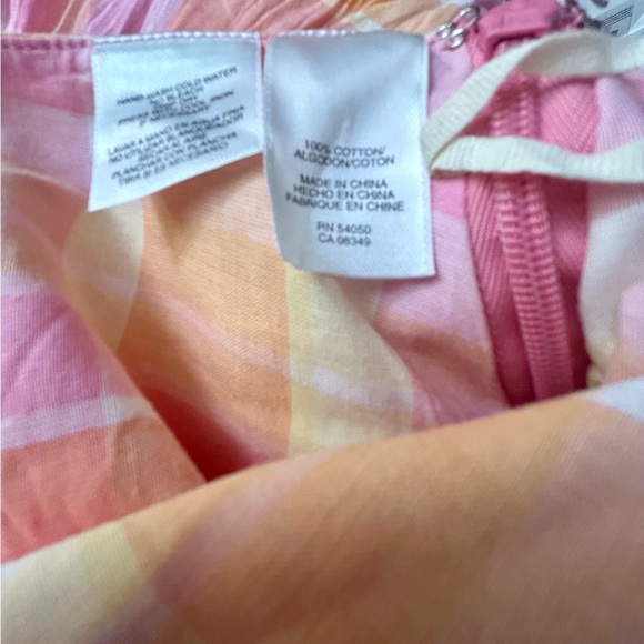 Jones New York Sport Pastel Plaid Full Tiered Skirt SZ 10 - Picture 7 of 7